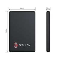 TECHMADE POWERBANK SLIM 7.9MM  WIRELESS MAGNETICO 5000mah MILAN