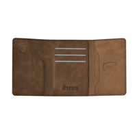 ETRES SMART WALLET CLASSIC DEEP BROWN COLOR