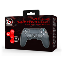 TECHMADE GEMBIRD WIRELESS GAME CONTROLLER PS4/PC,BLACK