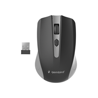 TECHMADE GEMBIRD MOUSE SENZA FILI SPACEGREY/BLACK