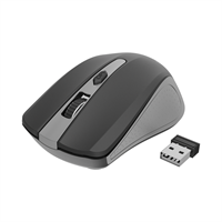 TECHMADE GEMBIRD MOUSE SENZA FILI SPACEGREY/BLACK