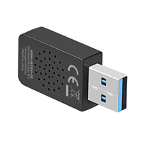 TECHMADE GEMBIRD COMPACT DUAL BAND AC1300 USB WIFI ADAPTER