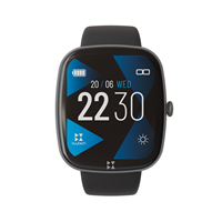 BUYTECH SMARTWATCH BY-GAMMA-BK CINTURINO SILICONE E CASSA BK