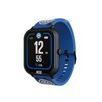 TECHMADE SMARTWATCH INTER CASSA NERA CINTURINO NERO E BLU