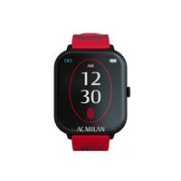 TECHMADE SMARTWATCH MILAN CASSA NERA CON CINTURINO ROSSO