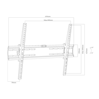 TECHMADE STAFFE TV 32-70 FISSA