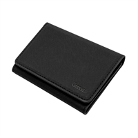 ETRES WALLET SMART FLAT COLLEZIONE SAFFIANO BLACK